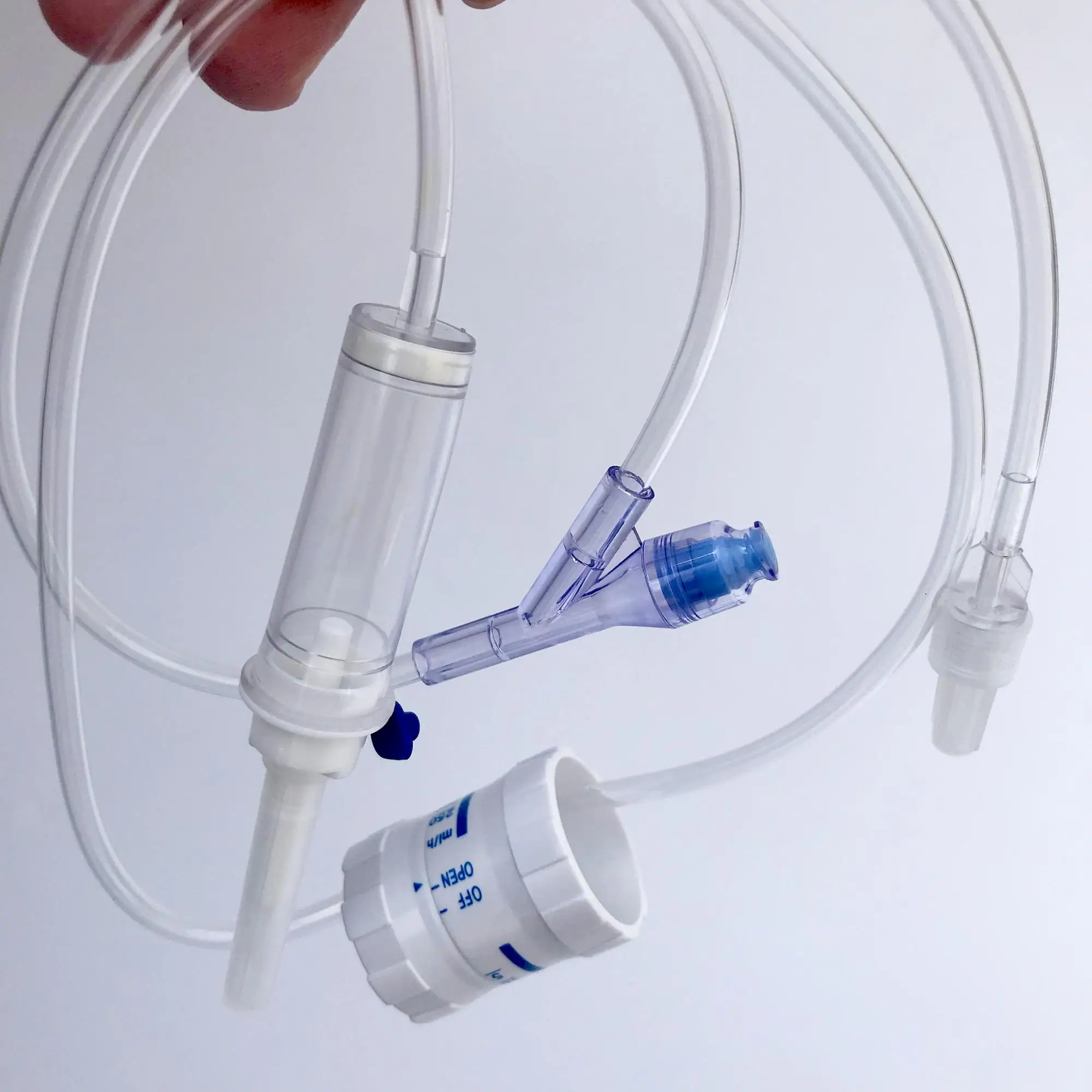 
IV flow regulator infusion set / disposable infusion set 