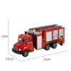 Wholesale Children's toy simulation of alloy car sprinkler fire fighting garbage engineering model toy of car sanitation truck