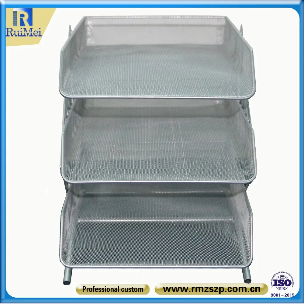 Table Top Customized Metal File Rack For Storage Files Buy Metal File