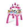 Ebay Hot Sale Diy Castle Building Blocks Toy Table