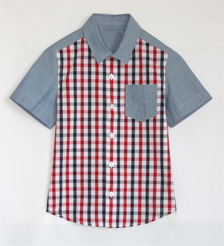 
Cheap baby clothes cotton white new style fashion design school boys uniform shirts 