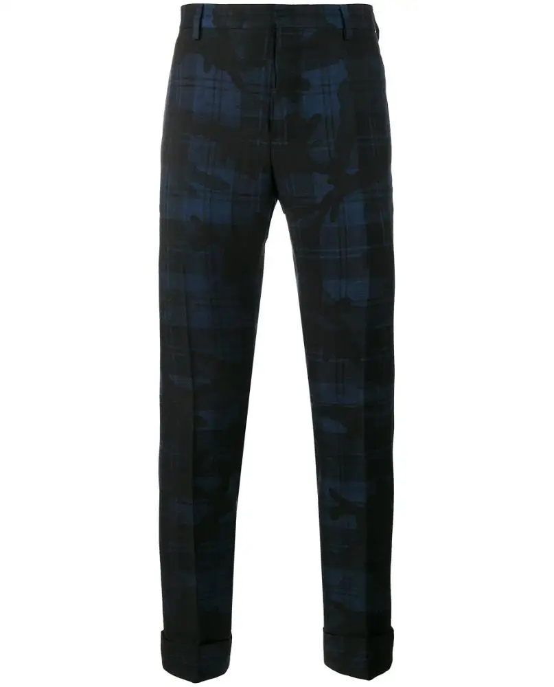 tailored cotton trousers