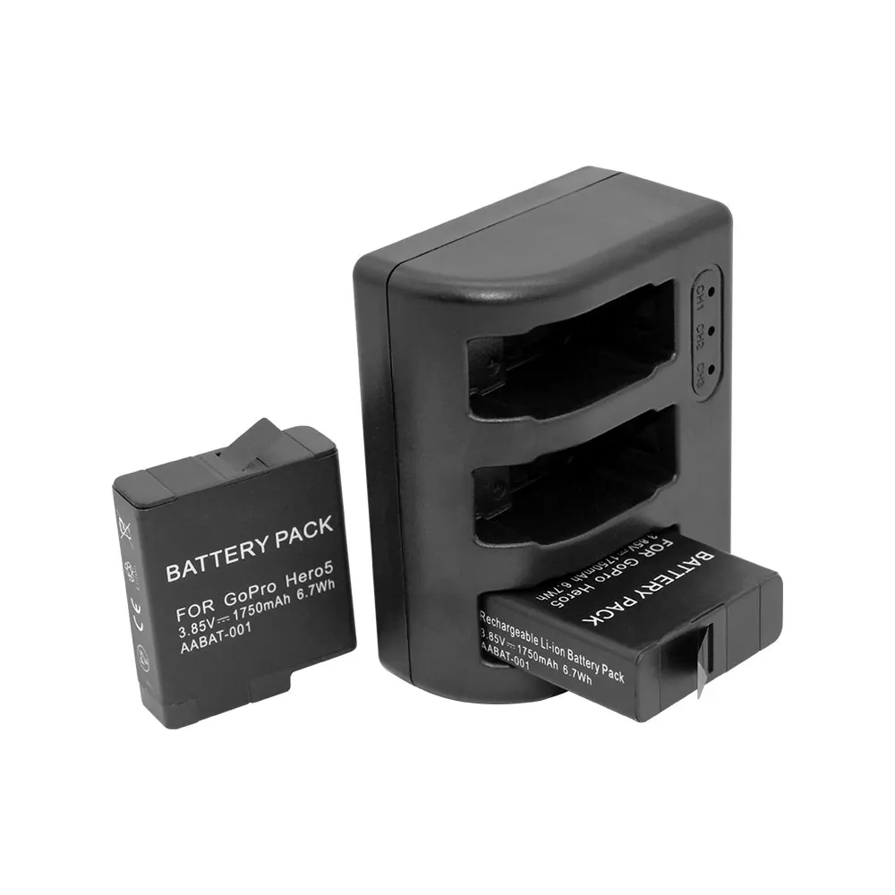 2 x Battery for GoPro AABAT-001-1220mAhGoPro HERO5