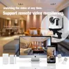 Lan or Internet remotely GPRS/GSM Alarm system 88wireless sensors home alarm camera 6 language wifi camera