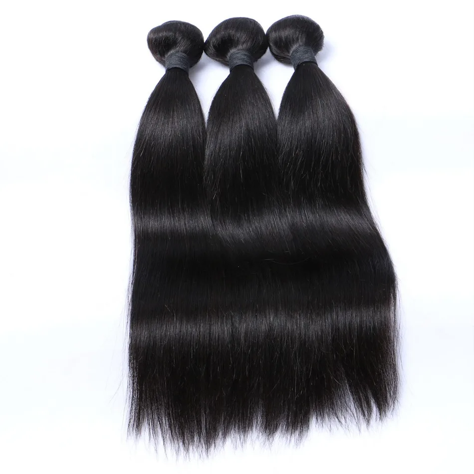 

Wholesale the brazilian remy 100 human hair straight 10a hair