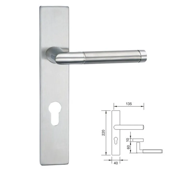 Door Hardware Locks Gzf Door Handle Door Lock European Style