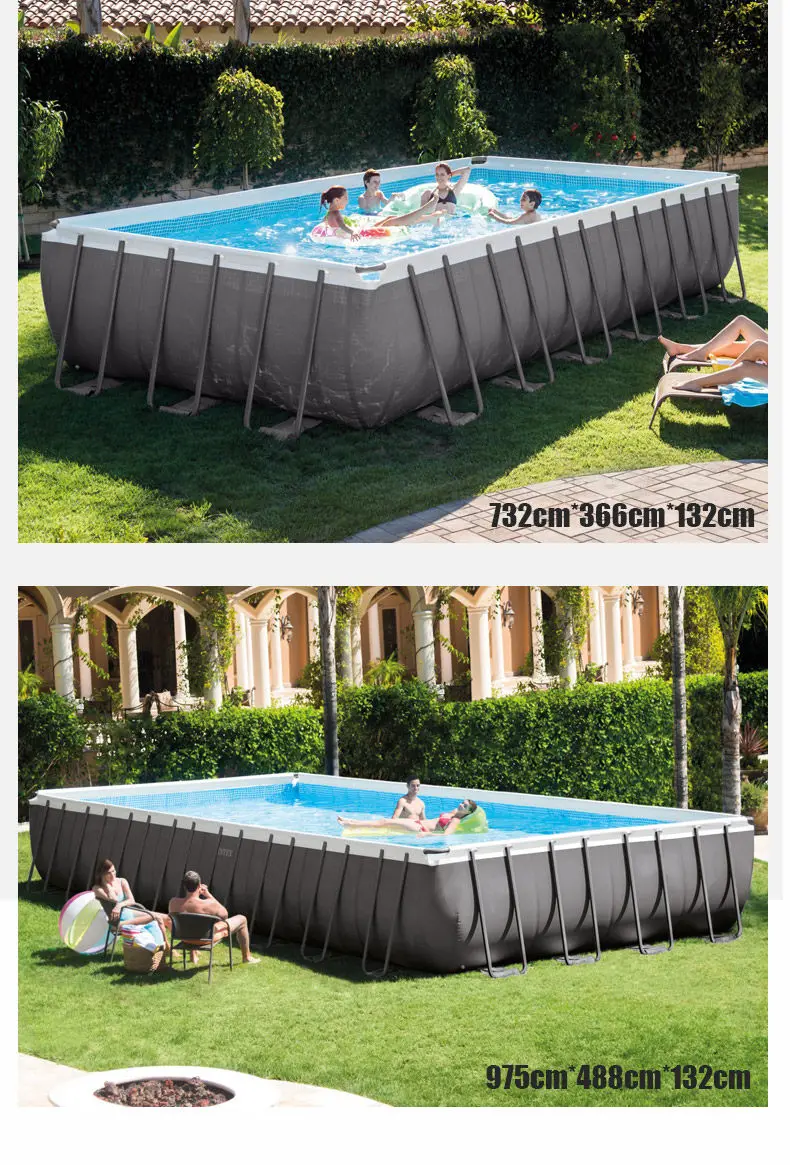 Intex 26364 Outdoor Above Ground Metal Frame Swimming Pools Buy Intex 26364 Above Ground Pool