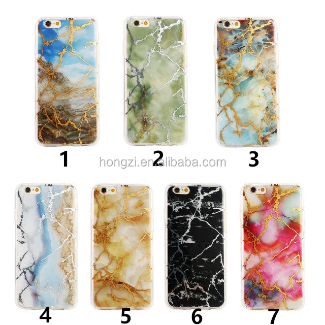 

New Fashion Granite Marble Fundas Capa High Quality soft Phone Cases Cover For iPhone 7 7Plus 5G 5S SE 6G 6S 6Plus 5.5
