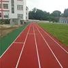 Sandwich running tracks system synthetic rubber running track material athletic track surface