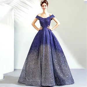 2019 China pop line formal gown luxurious evening dresses
