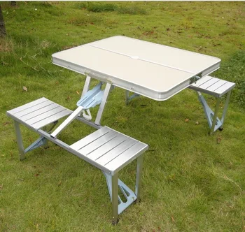 Outdoor Camping High Quality Folding Mdf Camper Table With 4 Chairs View Camping Folding Table And Chairs Set Oem Product Details From Hangzhou