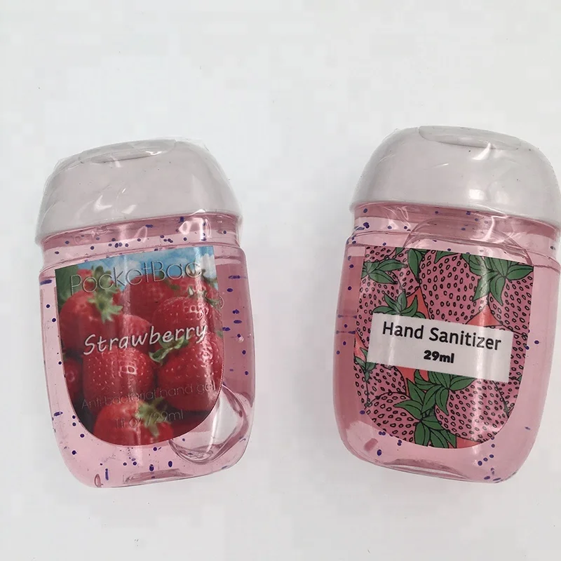 

Promotion New Scents bbw hand sanitizer gel with pantone color holder