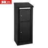 Galvanized steel box parcel delivery box drop box with handle parcel safe