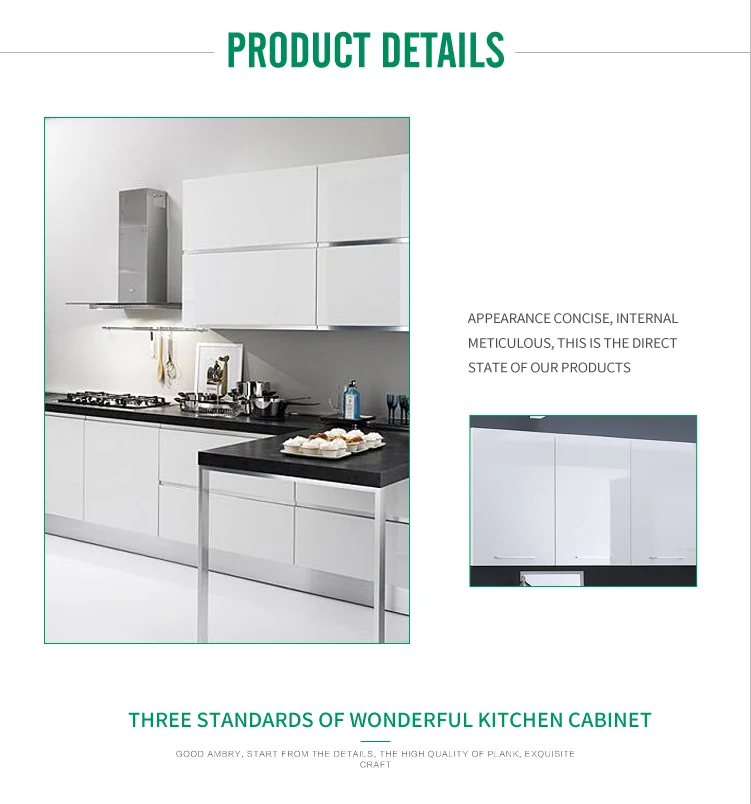 Best modern style kitchen cabinets Suppliers