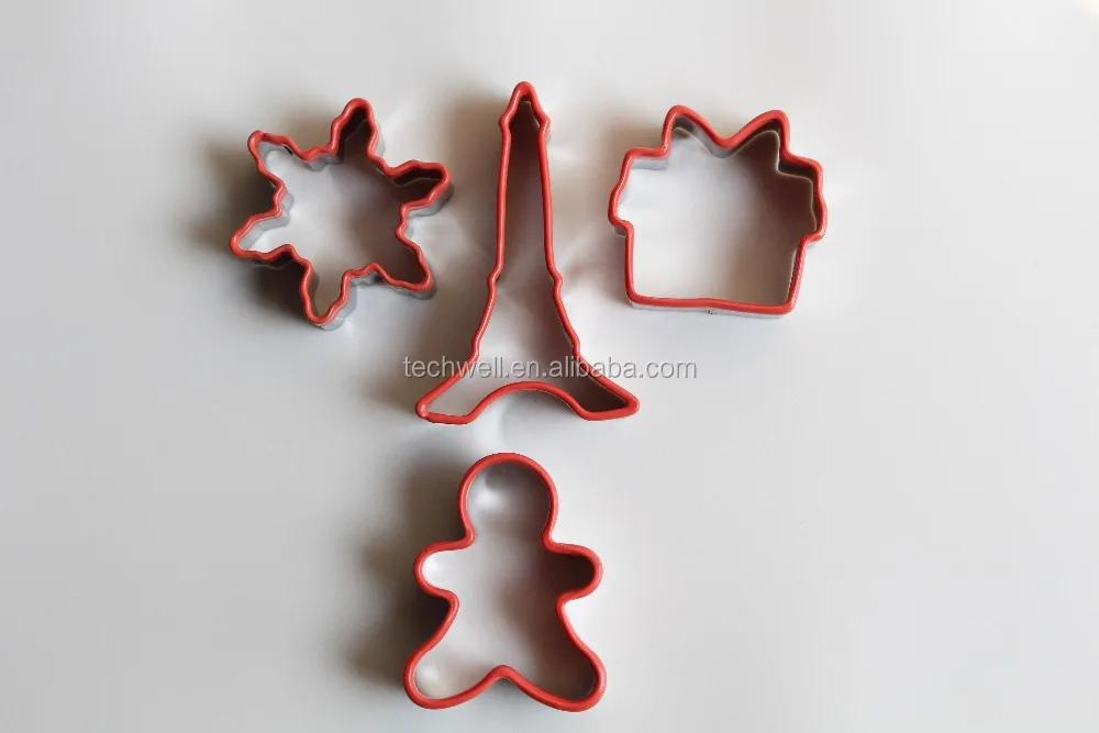 
12 Pieces Animal Dinosaur Christmas Custom Cookie Cutter Set 