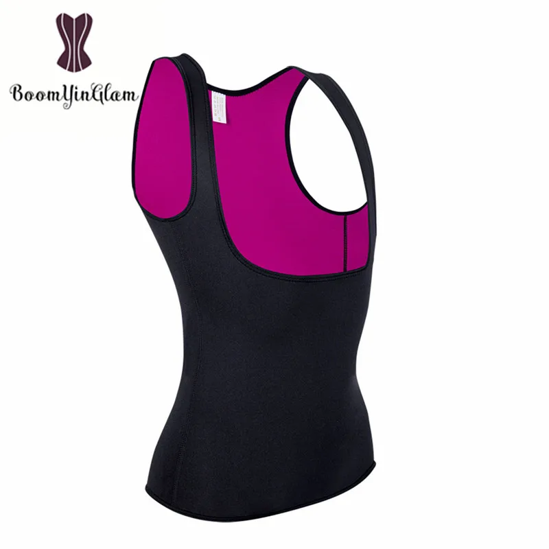 

Women's Slimming Waist Trainer Cincher Sport Yoga Sweat Sauna Suit Shirts Hot Thermo Neoprene Body Shaper Shapewear Vest Top