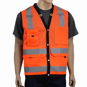 high vis vests with logo