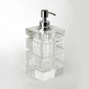 Decorative Crystal Glass Foaming Soap Liquid Bottle Buy Crystal