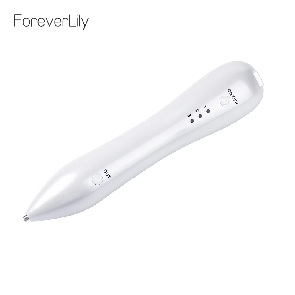 

Laser Freckle Removal Machine Dark Spot Remover for Face Wart Tag Tattoo Remaval Pen, White or customized