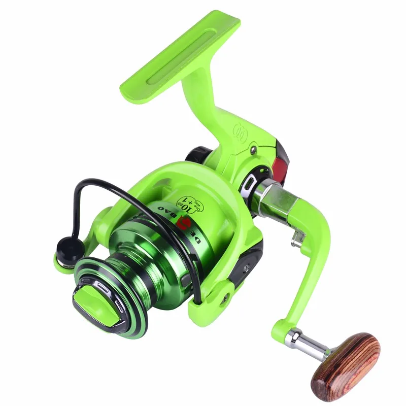 Green 12+1 BB Ratio 5.2:1 Metal Spinning Fishing Reel BF5000 Fishing Gear for Freshwater Fishing