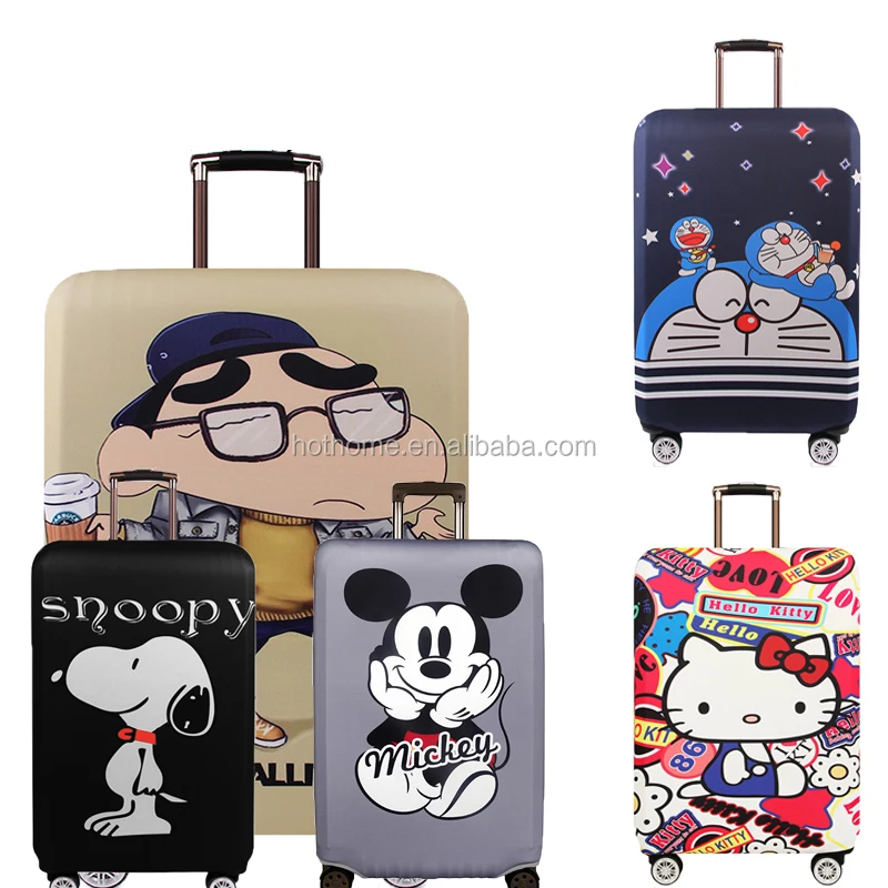 snoopy luggage cover