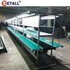 Detall-tv and mobile phone production assembly conveyor belt and roller line with electric motor