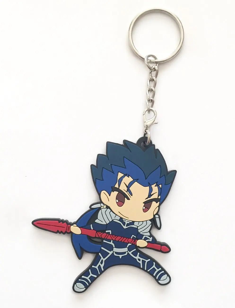 Buy Fate Stay Night Lancer Pvc Keychain Lancer With Lance Fighting Status In Cheap Price On Alibaba Com