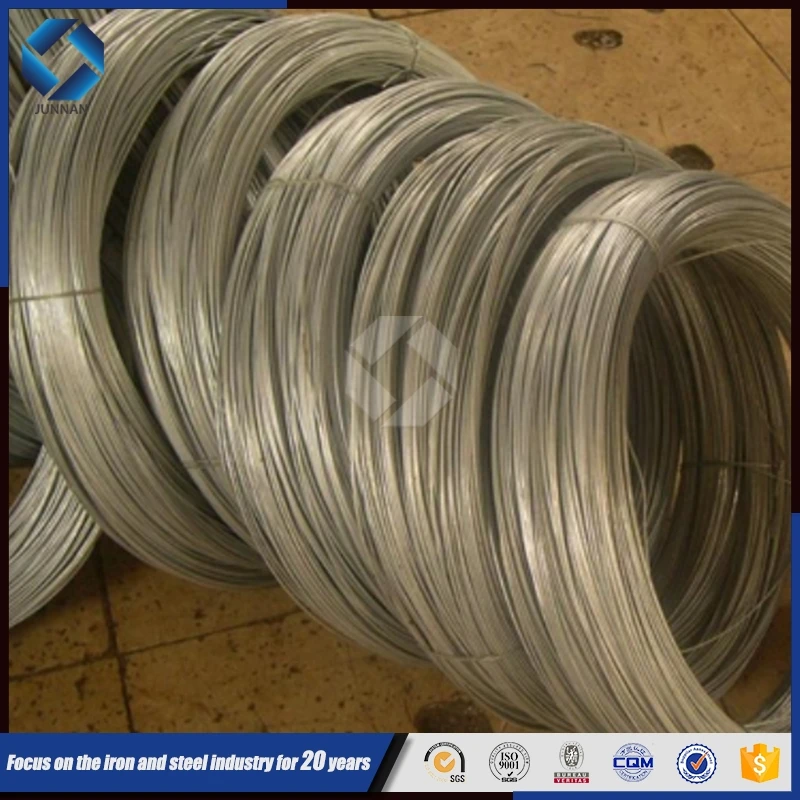 高品质中国河北金属围栏镀锌钢丝/ GI绑定线材钢丝杆