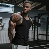 Toplook Word Solid Color Fitness Tank Tops Men Sportswear Gym Wear Clothing For Male M8