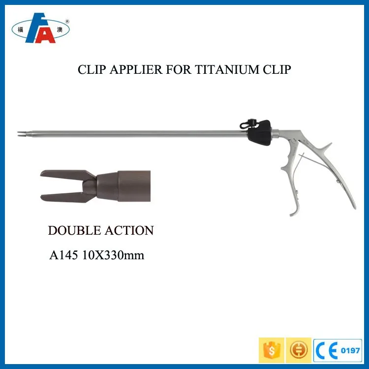 2017 China Surgical Metal Titanium Clip Applier Same With J&j Clip ...