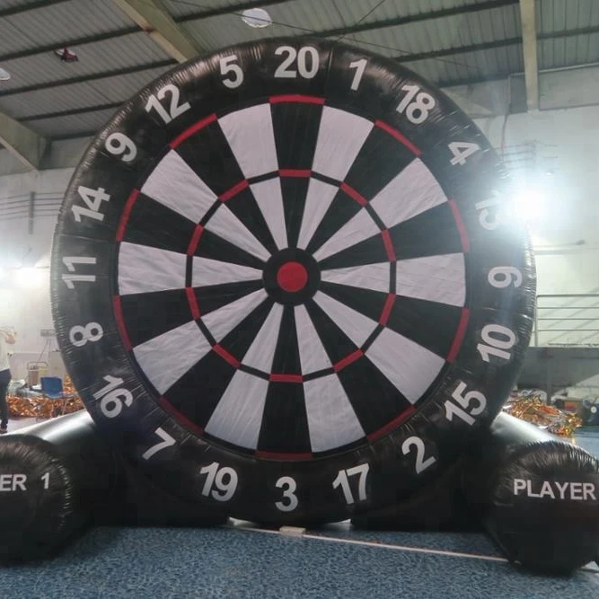 

PVC inflatable dart, 4m 13ft big inflatable soccer dart board sport game,soccer foot dart for kids and adults, As pohoto or customized