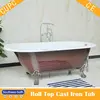 cast iron bathtub/ manufacturer sell durable cast iron bath/ enamel tub