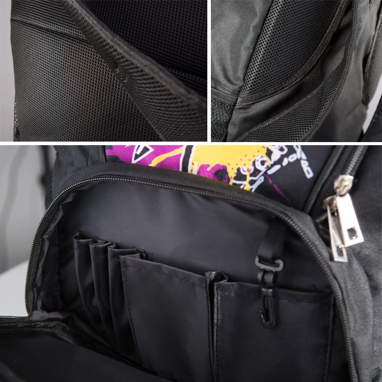 Custom Printing fashion outdoor waterproof travelling sport school backpack bag