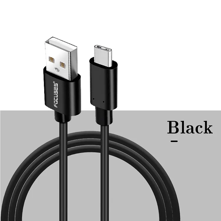 Focuses Stock 1m USB Data Cable Type c Round 5V/2.4A PVC 3FT USB Fast Charger Cable for Samsung - ANKUX.COM