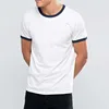 China Wholesale 100% Cotton Custom Plain White Print Men T Shirt