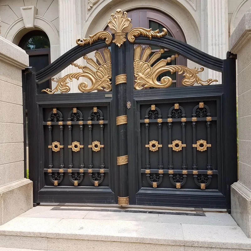Entrance Doors Aluminum Alloy Main Gate Design Of House Buy