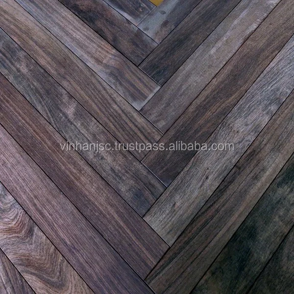 Asia Walnut Herringbone Natural Hardwood Flooring Uv Coating Buy