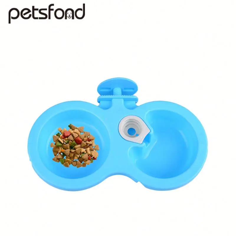 Dog Water Bottle H0tfa Hanging Orange Pet Water Feeder With
