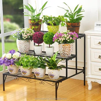 New Design  Anti oxidation Metal Wrought Flower Pot  Stand  