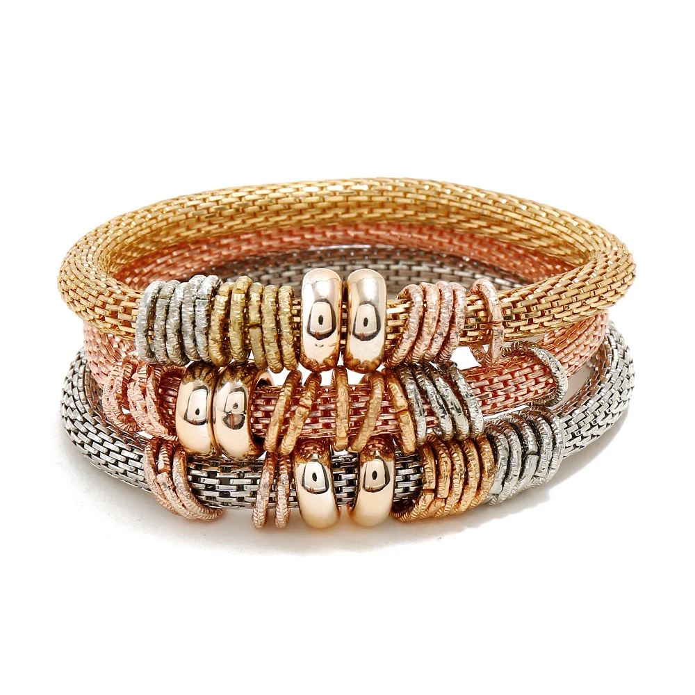 

Fashion gold jewelry bracelet set for women wholesale NS10021, As picture