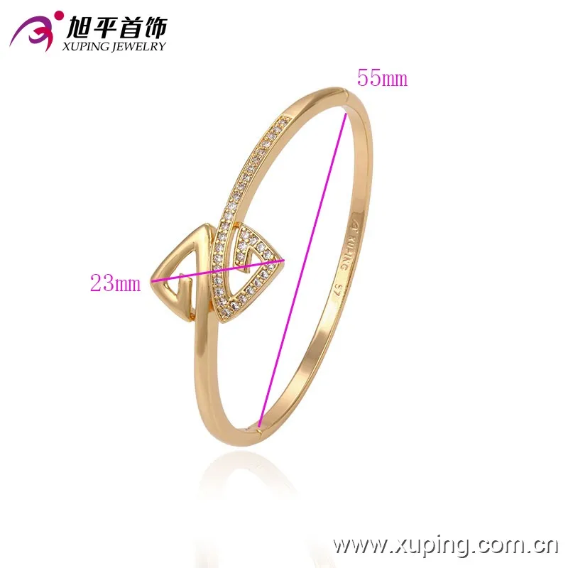 51335 Gold Filled Jewelry Tracking Device Latest Design Bangles And