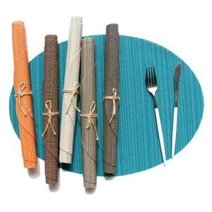 Image of Design Your Own Fashion Heat Resistant Glass Hand Knit Table Mat For Kitchen