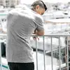 MOQ 1 Pcs Logo Printing New Issue Two Color T Shirt