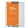 Perilly New Arrival Crystal Peel 11 Holes Sheet Protector