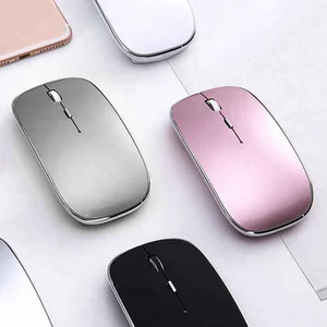 Rechargeable Wireless Optical Mouse Laptops Desktops