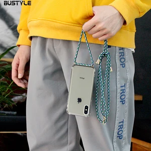 Shockproof Phone Case Lanyard iPhone X iPhone 7