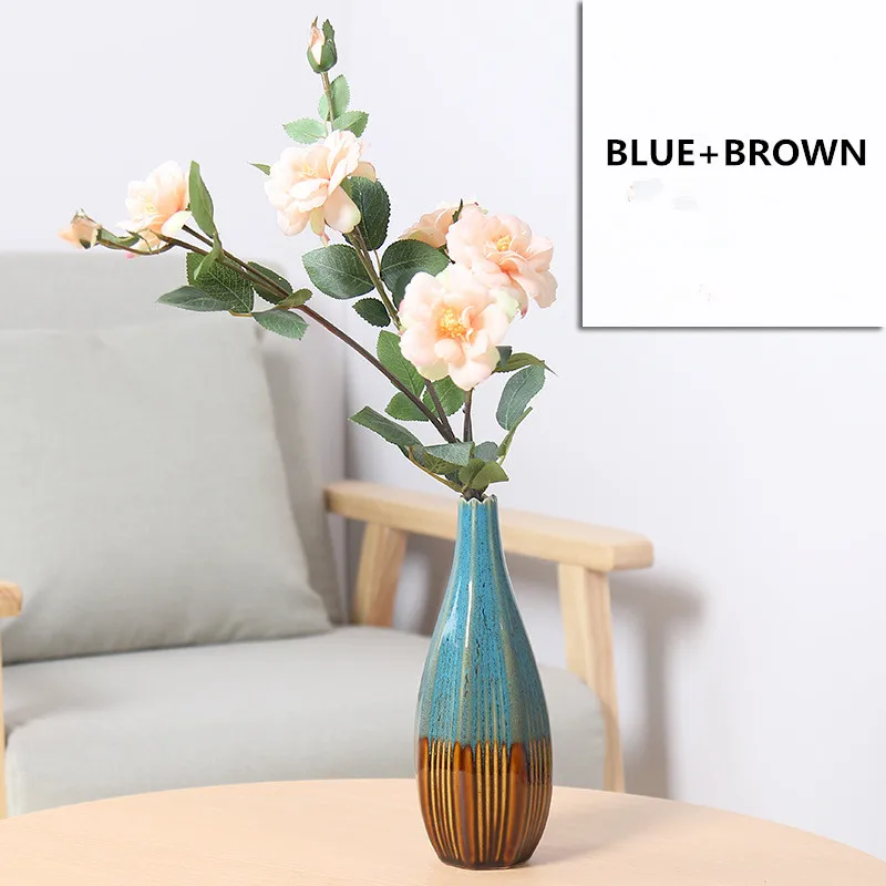 Hot Sale Fashion Handmade Ceramic & Porcelain Colorful Flower Vase For ...