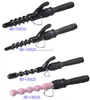 Spiral Hair Styling Iron Tourmaline Ceramic Curling Iron Electric Hair Curler with Temperature Adjustment Control PTC/MCH Heater