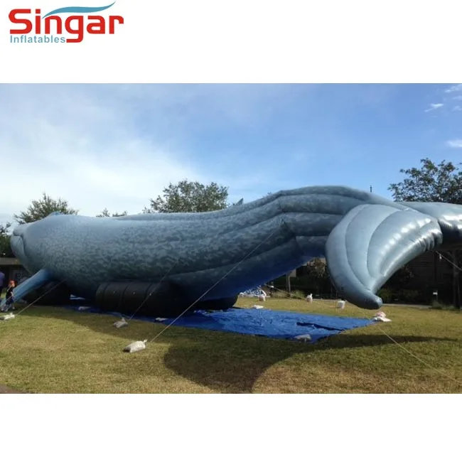 Outdoor Display Animal Model Giant Inflatable Blue Whale For Sale Buy