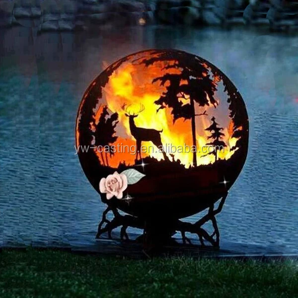 Alibaba Hot Selling Decorative Fire Pit Sphere Buy Fire Pit